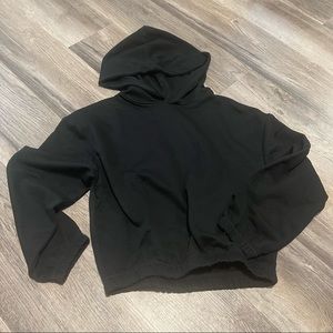 Buffalo David Bitton - Cropped Black Hoodie